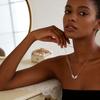 Small Angel Wing Collarbone Necklace Creative Wing Pendant Delicate Jewelry for Women