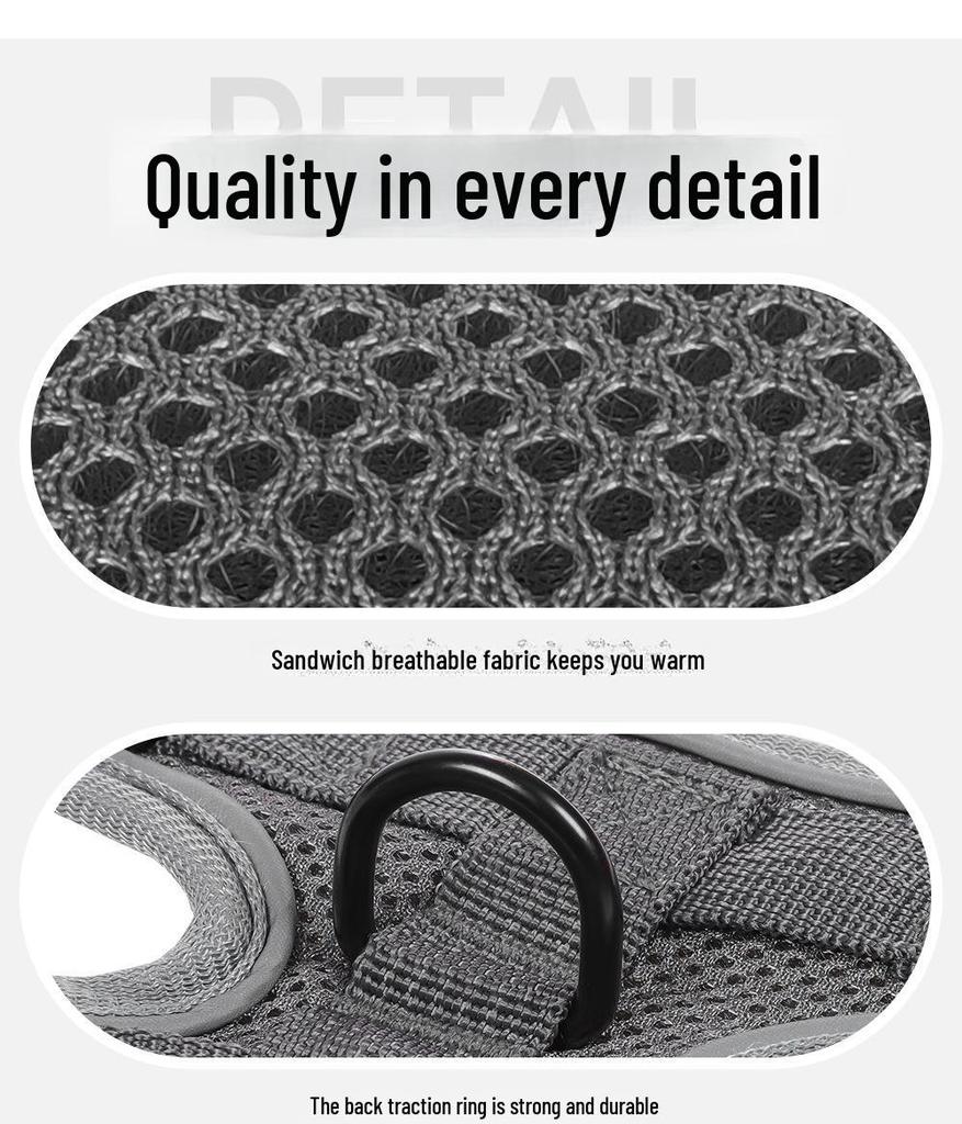 Reflektierendes Atmungsaktives Ausbruchsicheres Geschirr im Westenstil für Kleine Hunde und Katzen