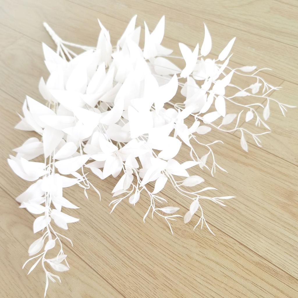 Simulation Plant Clematis Honeysuckle Leaves, Simulation Wall Hanging Hanging Rattan Decoration, Wedding Scene Auditorium Decoration