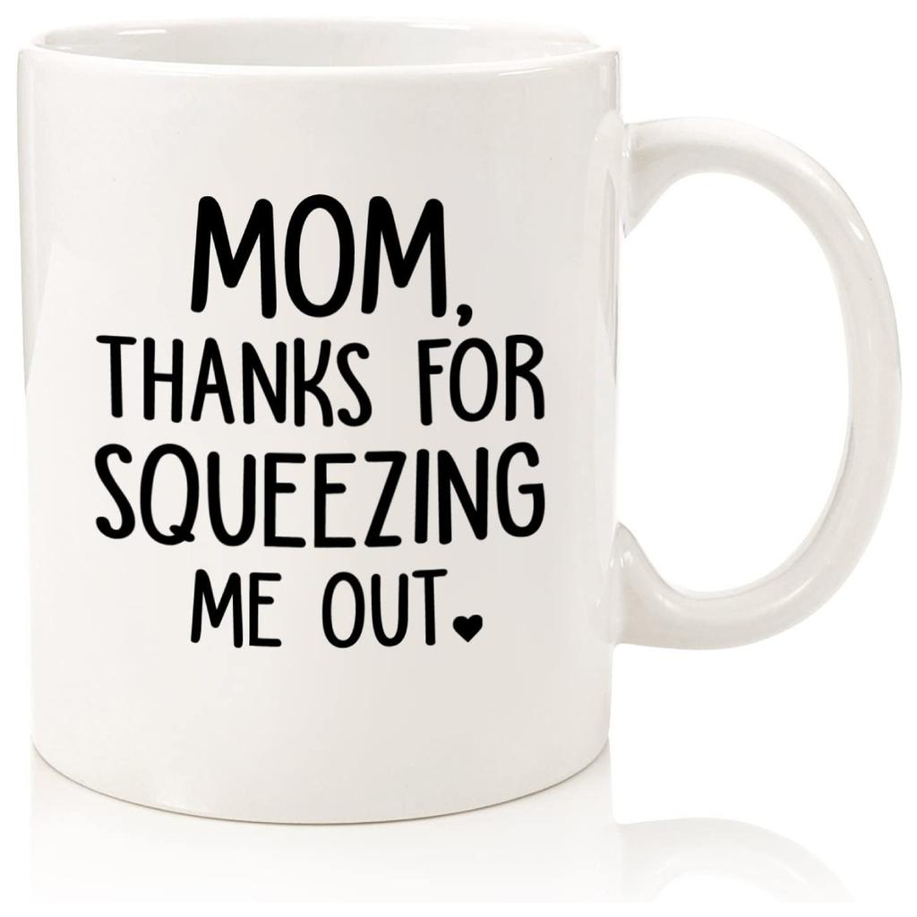 11oz Coffee Mug Ceramic Tea Cup for Coffee, Tea and Hot Drinks Gift, Father's and Mother's Day for Dad and Mom