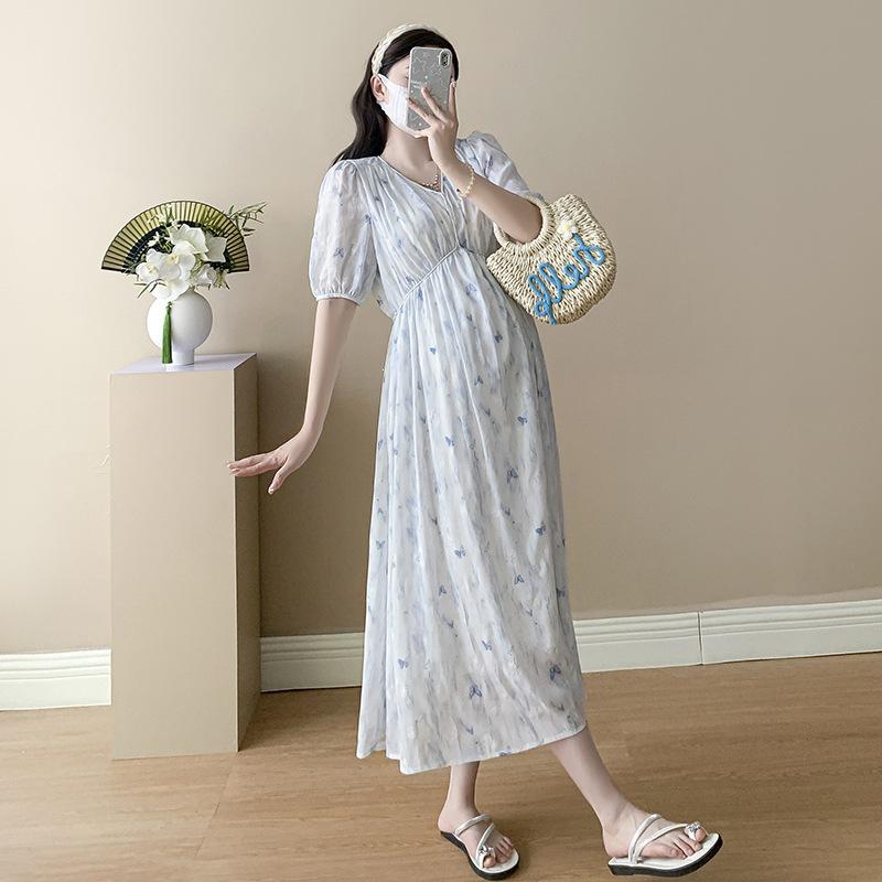 2026 Summer Plus Size Maternity Dress M