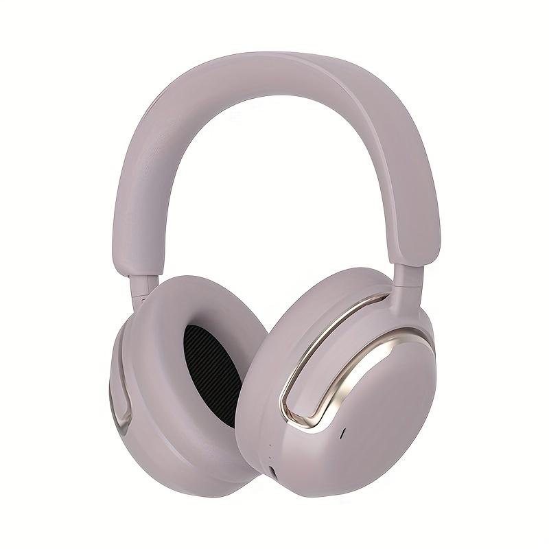 ANC Wireless Headset Bluetooth 5.4 Headphone 25dB Deep Noise Canceling Hi-Fi Audio Earphone Over Ear Adjustable Zero Pressure Head Wrap Earmuffs
