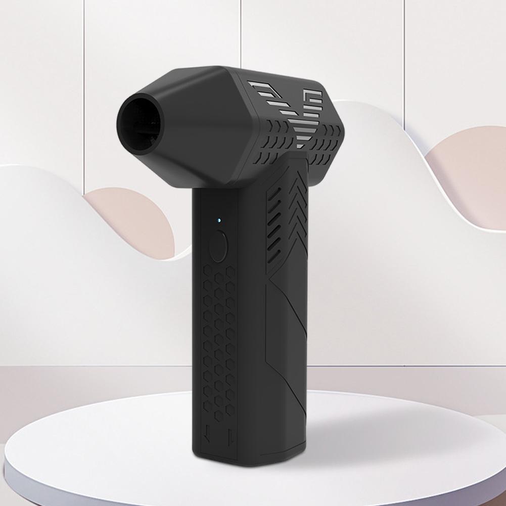 Mini Turbo Jet Fan 80000RPM Handheld Duct Fan Rechargeable Air Duster Violent Fan for Computer Keyboard Outdoors Car Home