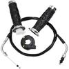 HIAORS Throttle Twist Grip Set 78" Scooter Throttle Cable For GY6 50Cc, 80Cc, 125Cc, 150Cc QMB139 157QMJ Jonway Roketa Nst Taotao Vip Future Champion