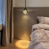 Moderne minimalistische Kristall-Pendelleuchte für Schlafzimmer, Esszimmer und Wohnzimmer