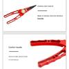 Fish Line Cutter Fish Hook Remover Fishing Fish Mouth Clamp Fish Gripper Tool Multifunctional Fishing Pliers for Anglers