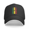 Ghana Ghanaian Flag Vintage - Red Baseball Cap Beach Bag Sun Cap Luxury Man Hat Golf Men Women's