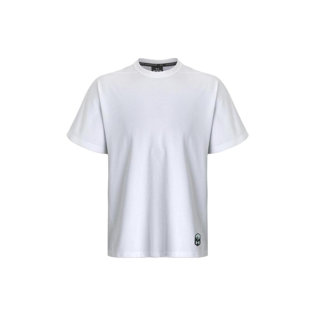 Under Armour Short Sleeved T Shirts Unisex White 1387988-100