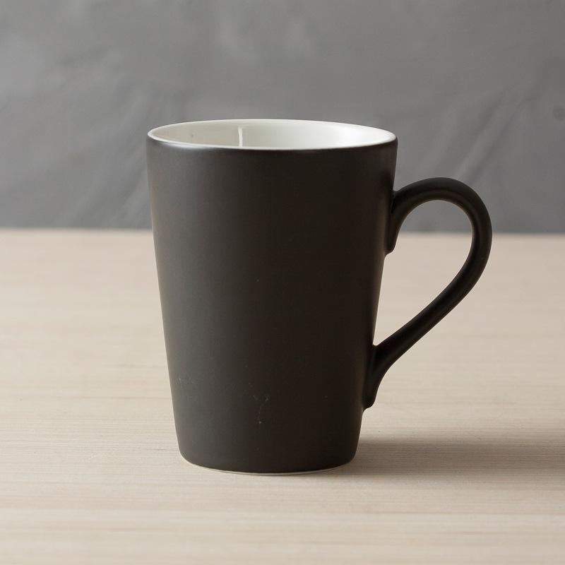 Large Capacity Simple Ceramic Water Cup Creative Mug with Handle Porcelain Drinkware Office Meeting Couple Student Mug