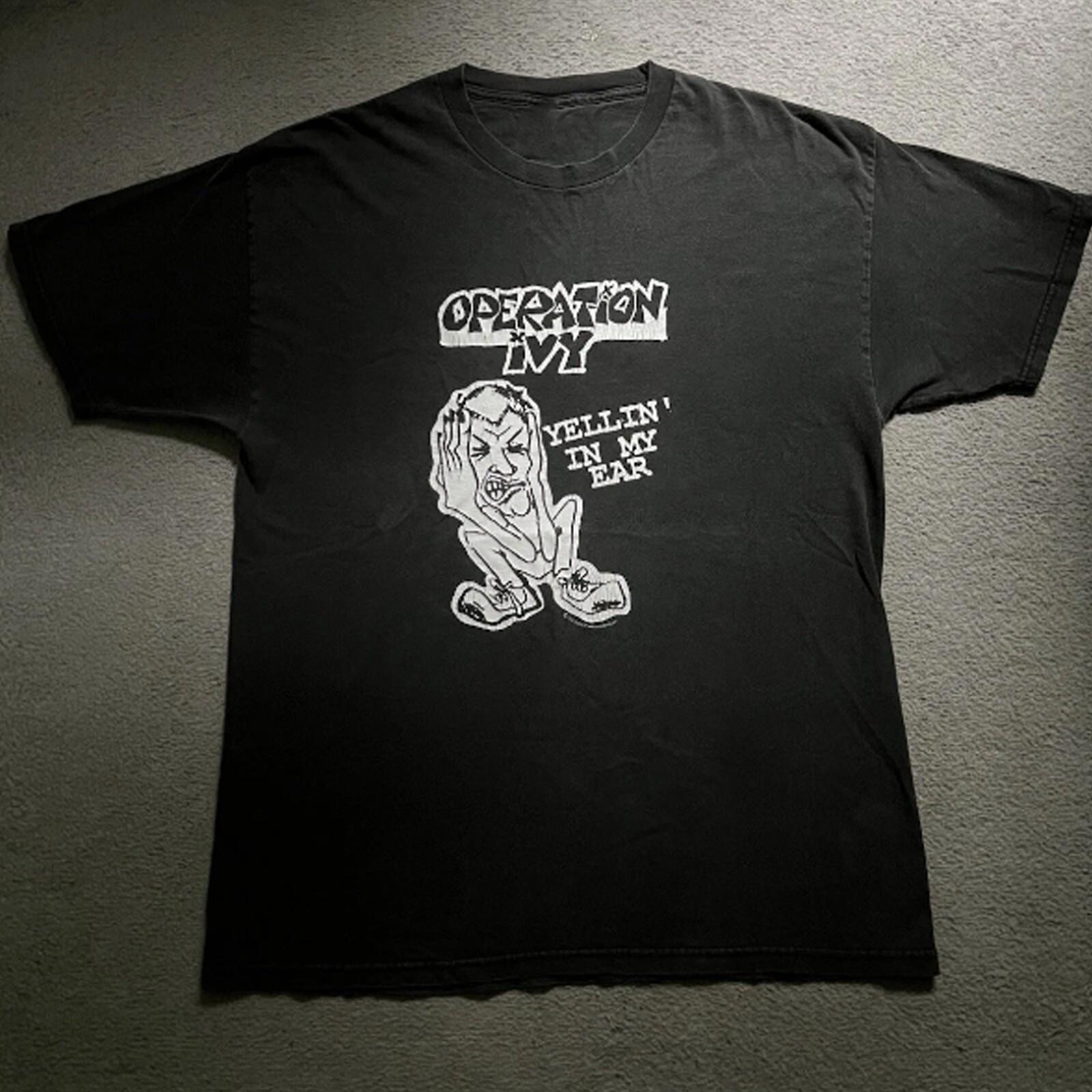 Popular Operation Ivy Short Sleeve Men S-235XL Tee 11D216 S разноцветный