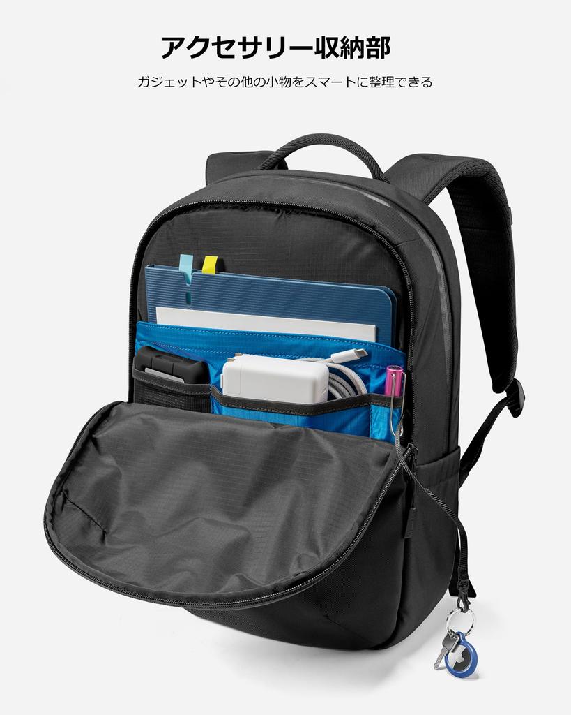 Rucksack Compatible with Inch PC Dipak Minimalist Town Backpack Water Repellent Lightweight Business Rucksack Backpack Cordura Ballistic Nylon