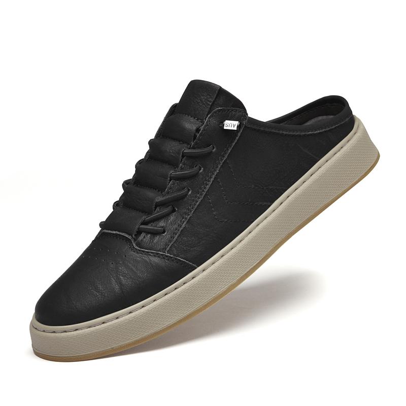 Fashion New High Quality Mens Loafers Classic Half Shoes for Men Luxury Lightweight Breathable Casual Shoes Comfortable Walking Sneakers