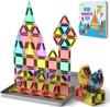 Portable Magnetic Stained Glass Building Tiles Set for Kids - Educational Toy