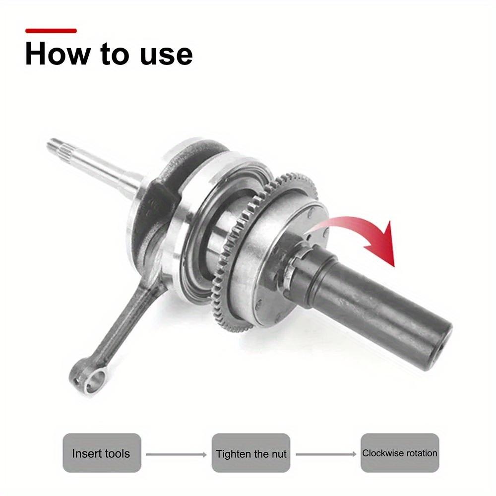 3PCS Starter Disk Removal Tool Motorcycle Repair Wrench Tool Four-claw Sleeve Motorcycle Clutch Nut Removal 18mm 20mm 22mm