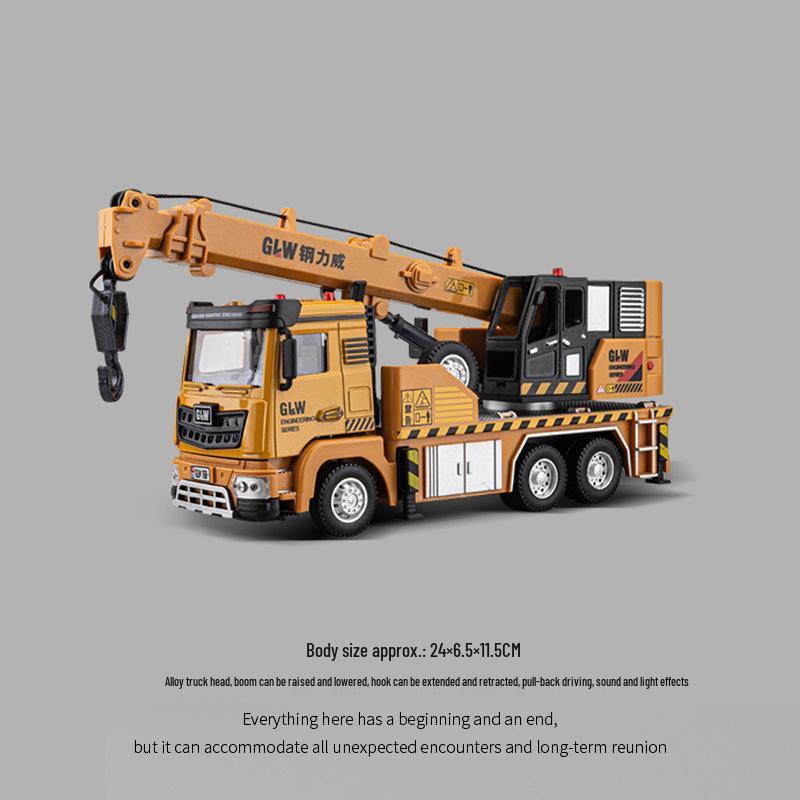 Steel Power Alloy Wheel Loader Toy - Bulldozer & Engineering Vehicle for Kids