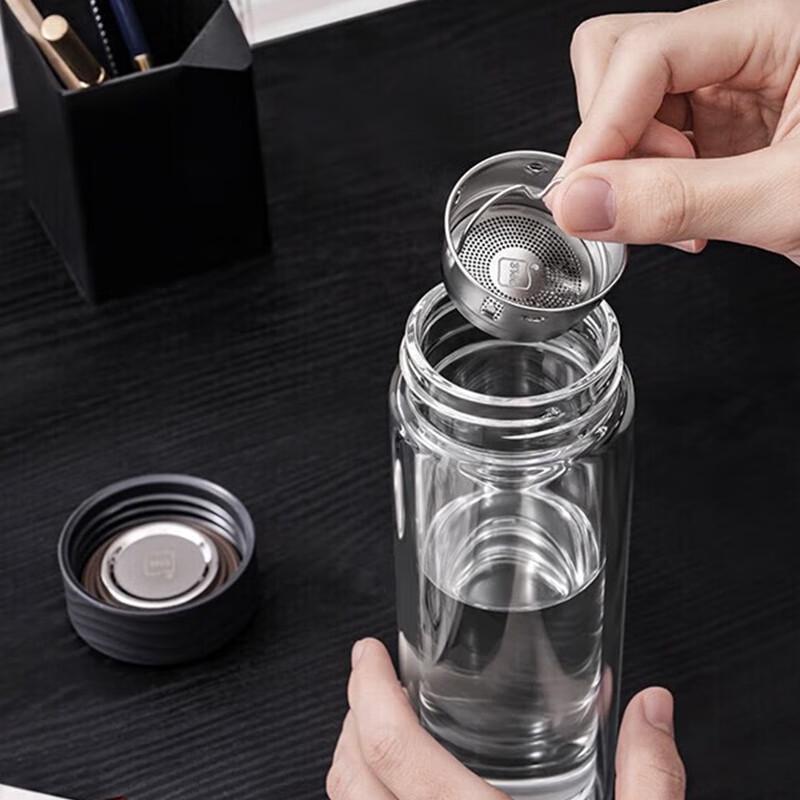 SUPOR Heat-Resistant Double-Layer Glass Cup