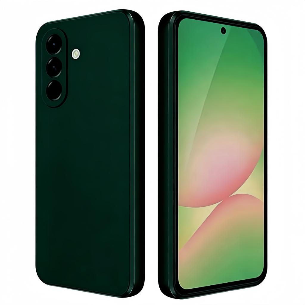 Fashion Liquid Silicone Phone Case For Samsung Galaxy A57/A37/A17/A07/A56/A36/A26/16/A06/A05S/A05, Shockproof Microfiber Lining