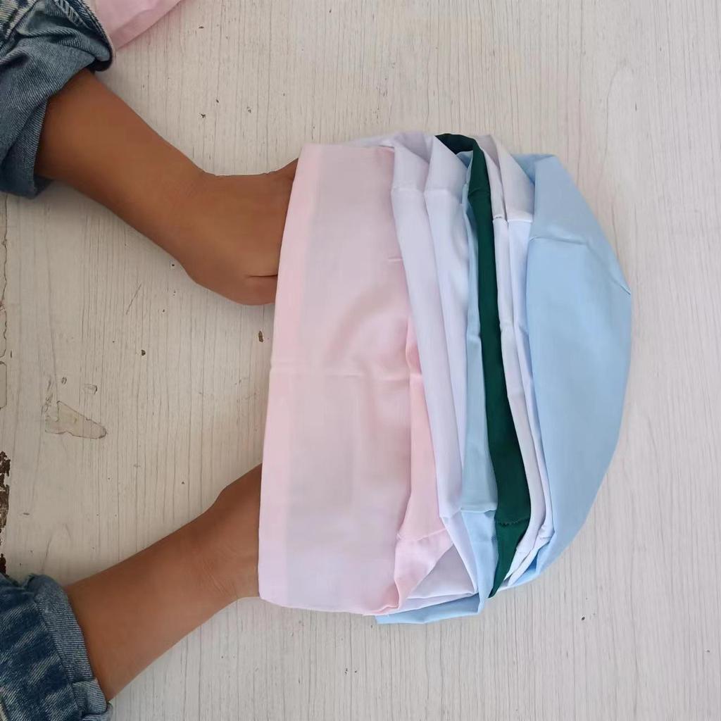 Unisex chirurgické čepice pro zdravotnický personál - Černá, Zelená, Bílá