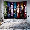 Kuroko No Basket Cartoon Tapestry Hippie Flower Wall Carpets Dorm Decor Art Home Decor