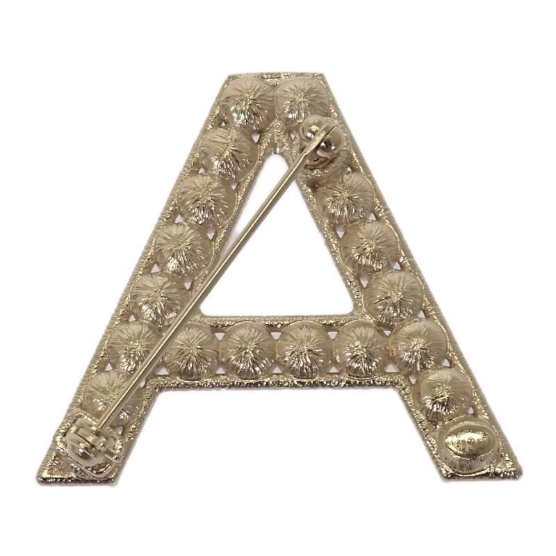 Chanel AB1368 Brooch Gold Metal Women