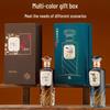 Gradient Baijiu Glass Bottle Collection - 500ml Original Pulp, Thickened Glass Wine Bottles