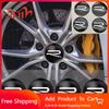2026 Hot Sticker 4pcs Car Wheel Center Cover Hub Caps Logo R Badge Sticker For Volkswagen VW Golf Sagitar Passat Beetle Touran A