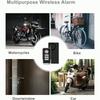 110dB Anti-Theft Vibration Alarm with Remote Control Alarm Door and Window Alarm Motorcycle Bicycle Security Sensors