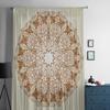 Tradiční perské arabské turecké islámské průsvitné závěsy do obývacího pokoje tyl okenní závěs ložnice kuchyně závěsy