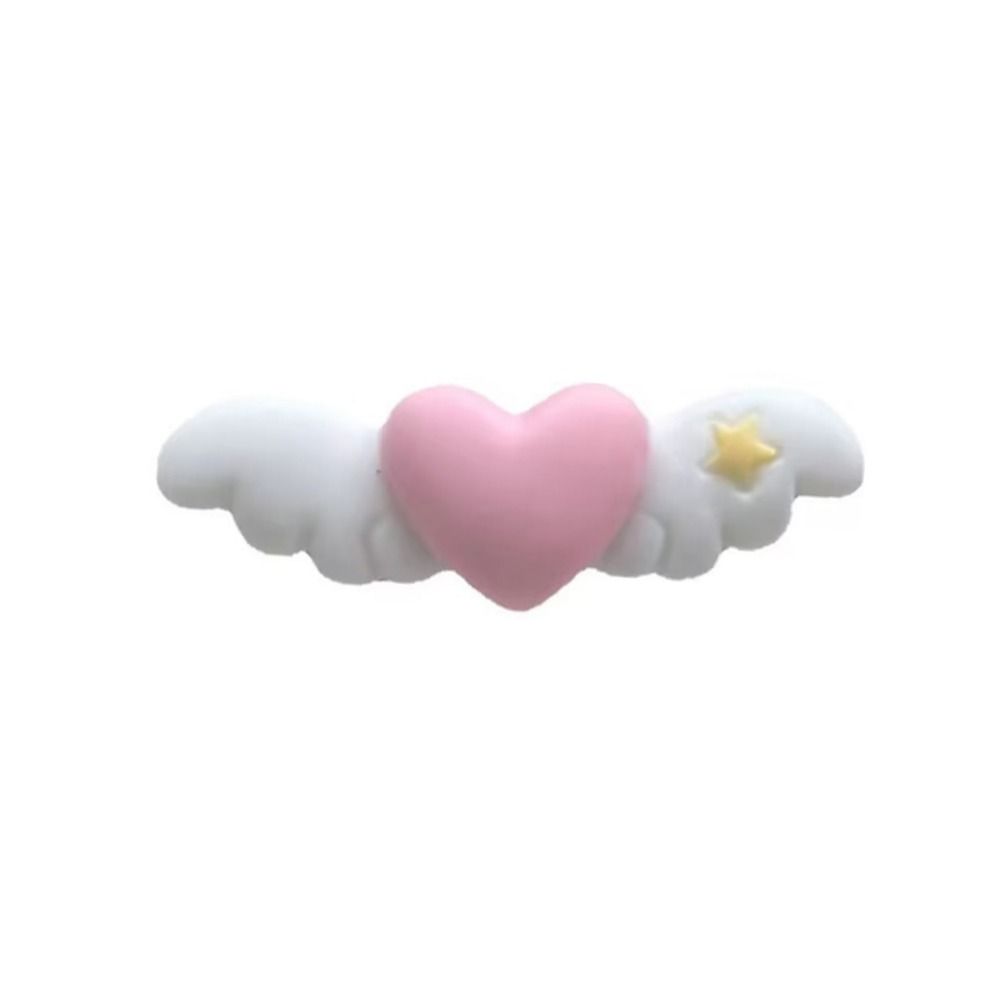 

Пластиковые/Металлические Банты для Собак Заколки для Волос Мультяшная Заколка для Волос для Груминга Собак Питомец Сердце Крылья Заколки Вечеринка розовый