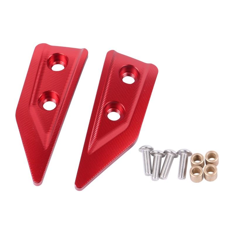 Aluminum Handlebar Windshield Guard Cover Zontes 368G Motorcycle Decorative Hand Protector In Black Red