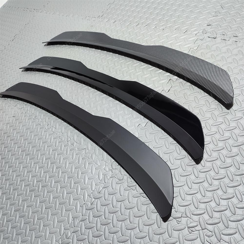 For Renault Clio MK5 Clio 5 2019-2025 Hatchback Car Rear Spoiler Cap Rear Trunk Boot Roof Lip Spoiler Tuning Bodykit Gloss Black