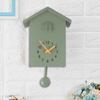 ABS Clock Supplies Art Battery Powered Bedrooms Bird House