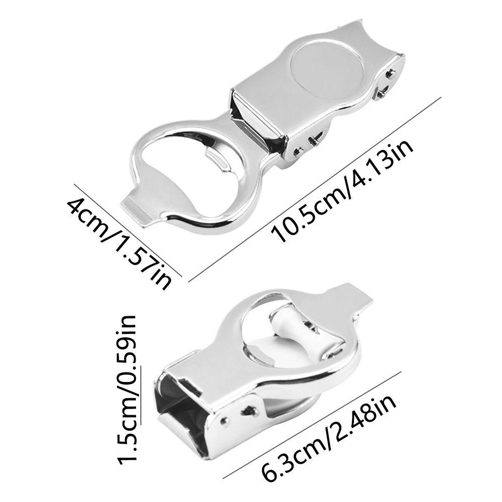 Folded Bottle Opener Food-safe Can Tapper Durable Wine Stoppers  Outdoor