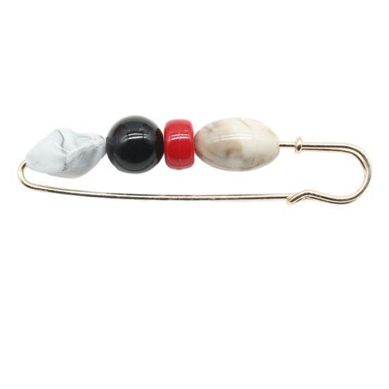

Alloy Brooch Pin Wear-Resistant Anti-Rust Elegant Imitation Stone Design Lapel Pin Sweaters Dresses Hats Bags Badge Clothes Accessories H