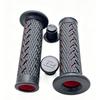 High Quality 22mm Gel Rubber Motorcycle Handlebar Grips 1 Pair Anti-slip Covers for Street Bike Scooter Motocross