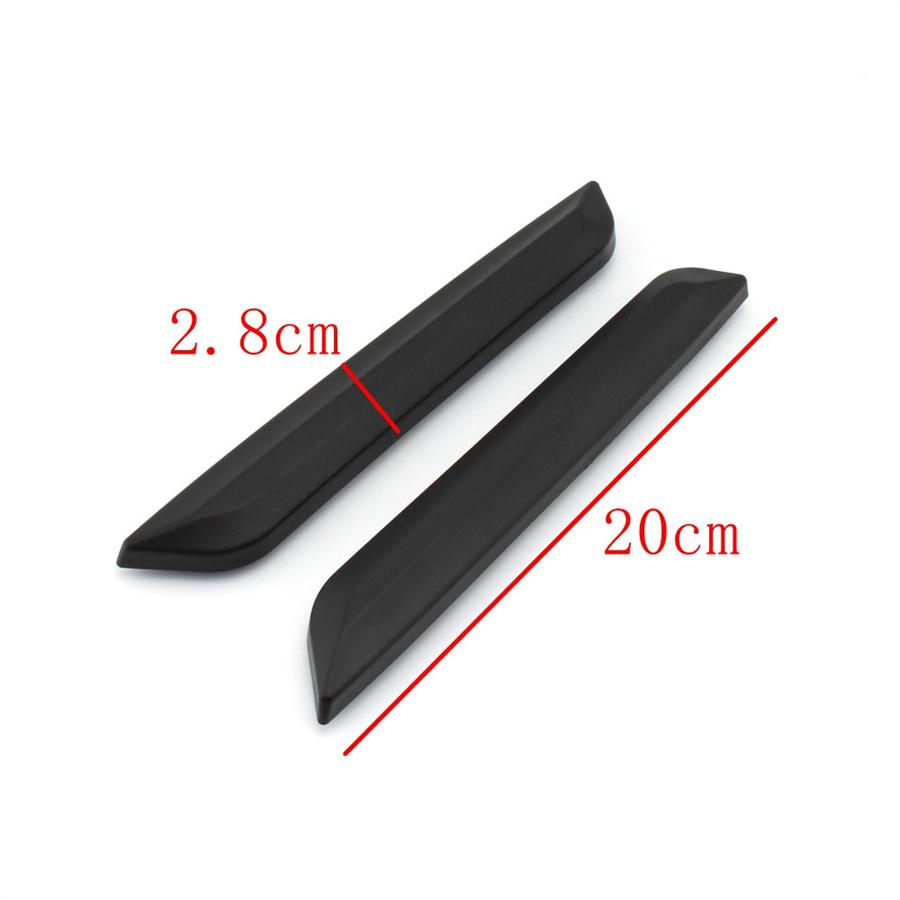 4 Pcs Black Windshield WindScreen Trim Strip For BMW R1250GS Adventure 2019-2020