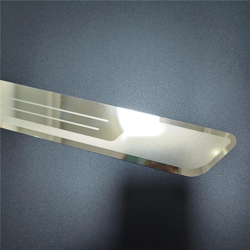 For Volkswagen VW T-ROC TROC A11 2017-2024 Car Styling Door Sill Scuff Plate Trim Stainless Kick Pedal Bar Protector Accessories