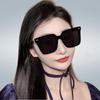Women's Trendy High-End Street Style Sunglasses with UV Protection and Face Slimming Effect