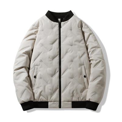 Light Luxury Men's Lightweight Baseball Collar Down Jacket