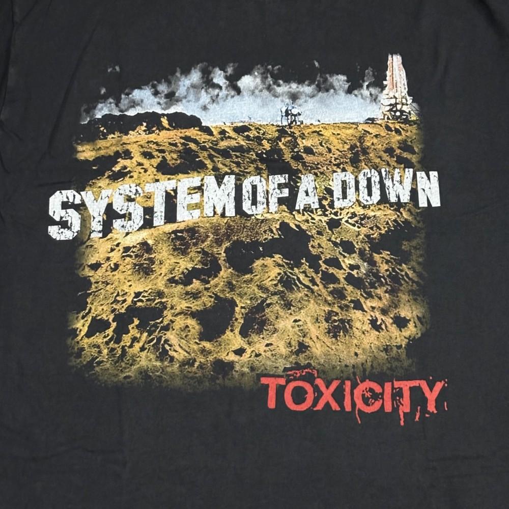

1994 Vintage System Of A Down Toxicity Band Single Stitch T-Shirt REPRINT 4XL