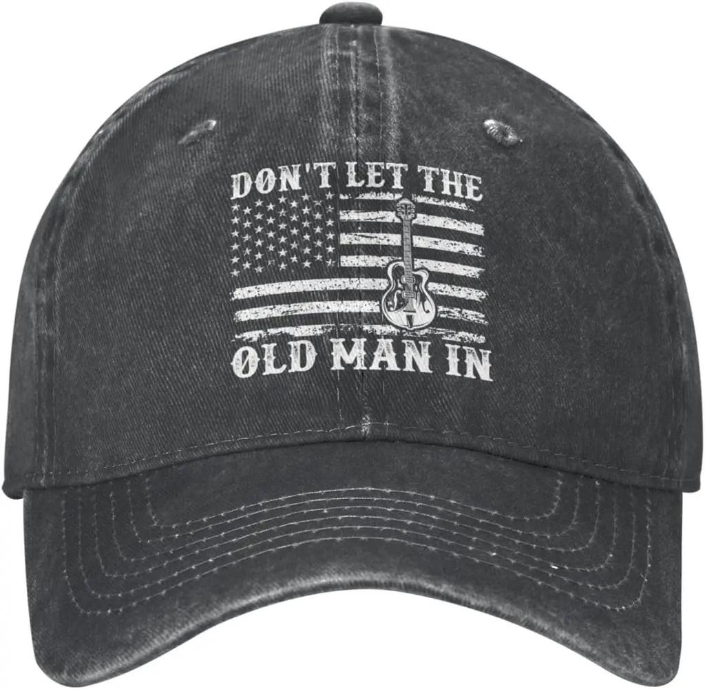 Old Man Hat Dont Let Old Man In Hat for Women Baseball Hats Vintage Hat