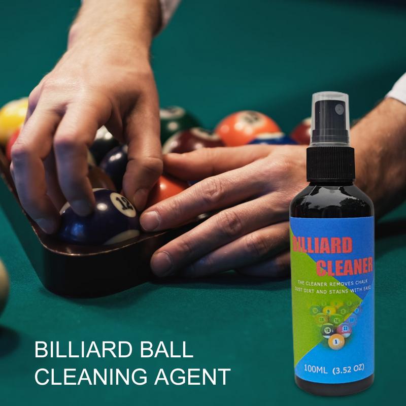 100ml Poolkugel Spray Billardkugel Reiniger Billardkugel Pflege Reiniger Poolkugel Poliermittel Für Billard Reinigen
