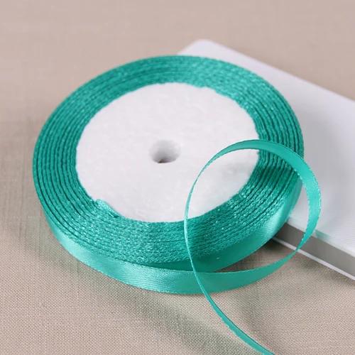 10mm Satin Ribbons DIY Wedding Birthday Party Artificial Silk Roses Crafts Supplies Sewing Acces Scrapbooking Material 25Yards