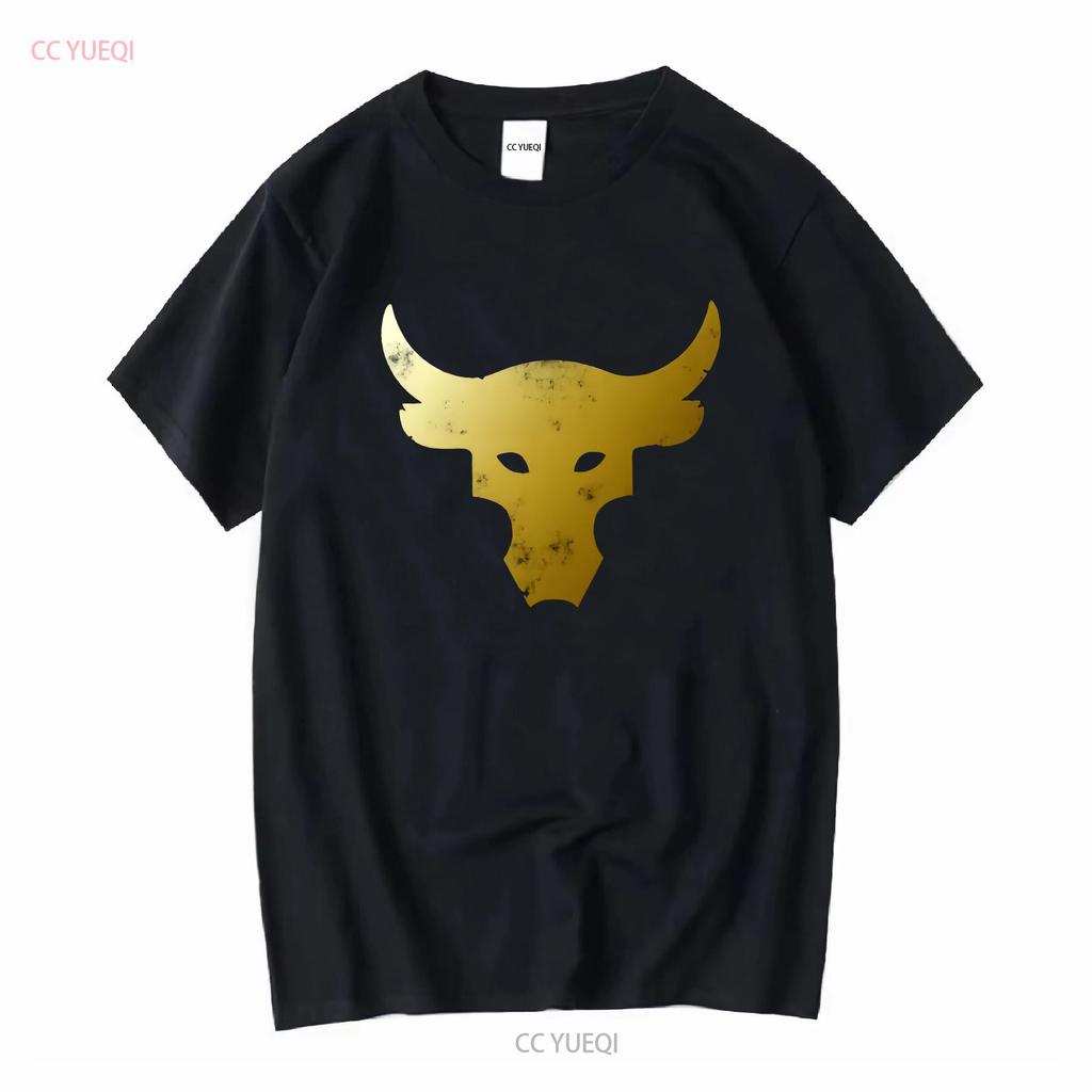 Nowy Męski Projekt Rock Brahma Top Byk Logo Koszulka Głowa vintage Prana Góra Do Codziennego Noszenia streetwear Unisex