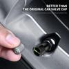 BYCP2 4pcs Car Tire Wheel Stem Air Valve Caps Covers For Skoda VRS Octavia A7 Fabia Rapid Yeti Kodiaq Superb Accessories