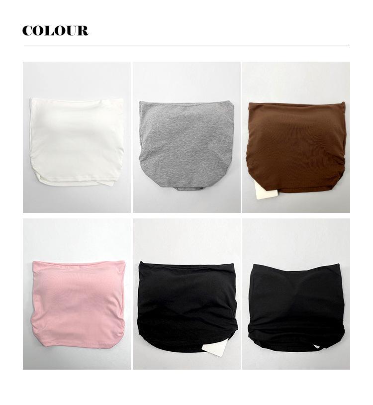 Umi Thirteen Lines 2026 Spring/Summer Women s Strapless Elastic Top One Size