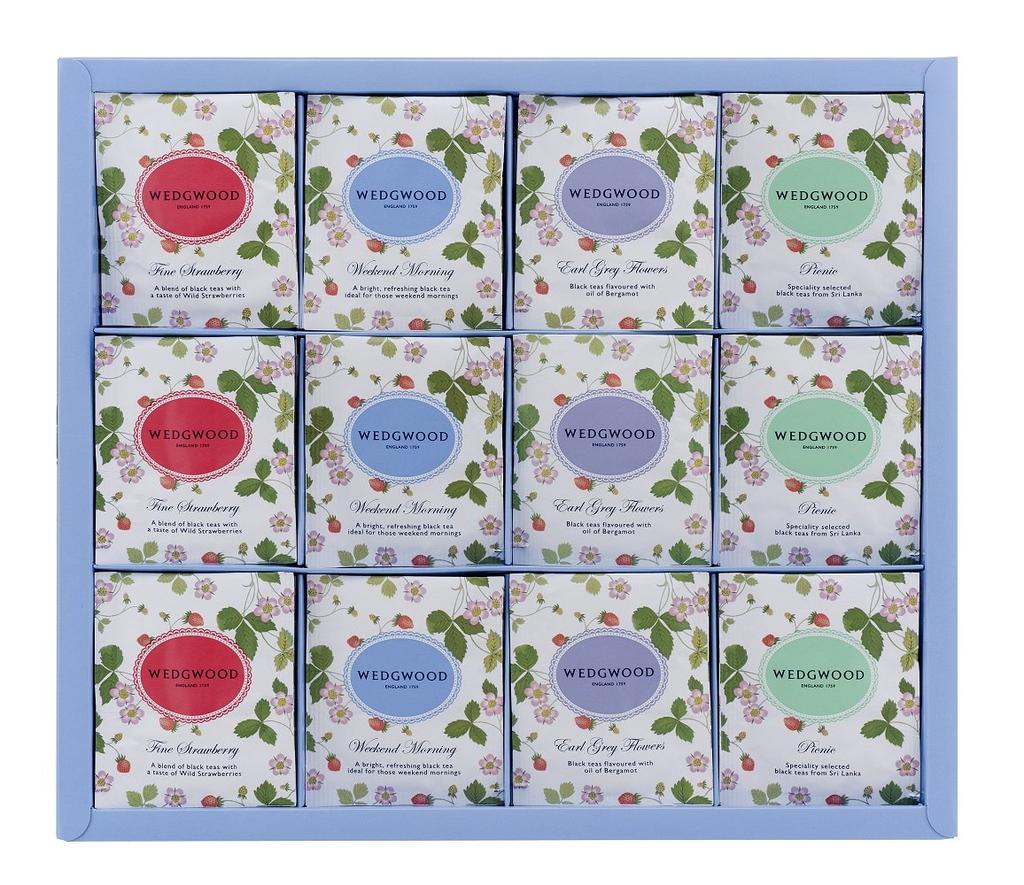 Wedgwood Wild Strawberry Čajové sáčky jednotlivě balený čaj (48 pytlů)