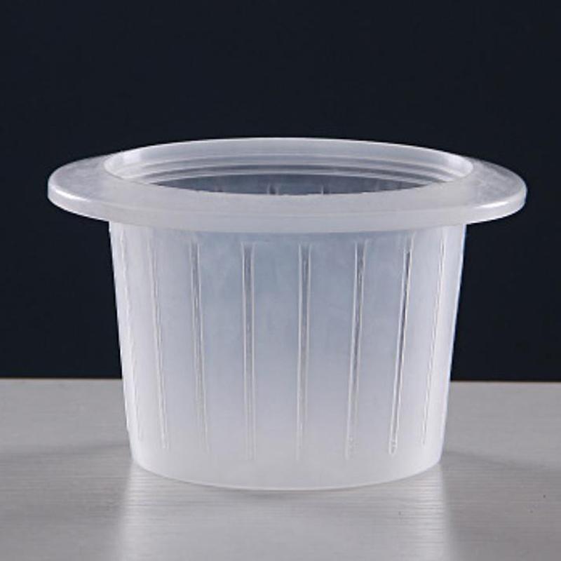 Hydroponisk odlingskorg/Jordlös odlingsnätkruka/Plantodlingskruka Fast behållare