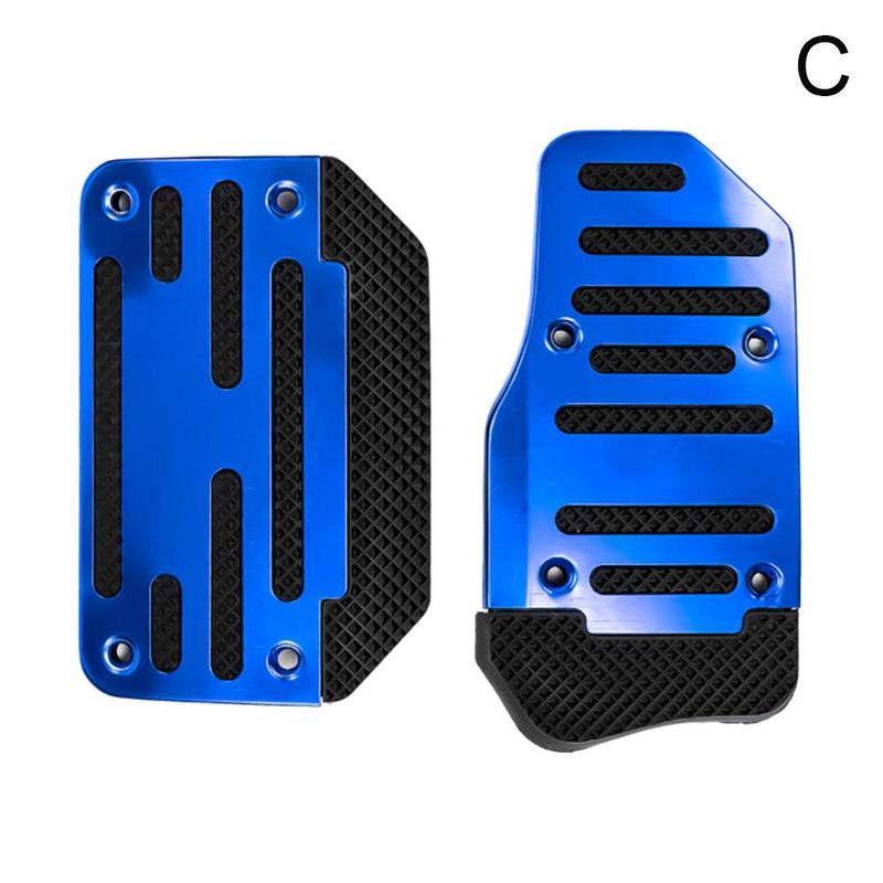 Automatic Transmission Car Foot Gas Pedal Set Cover Non-Slip Pedals Brake Kit Fuel Universal Aluminum car accessories interior