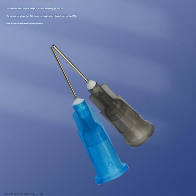 50Pcs 14G/15G/16G/18G/19G/20G/21G/22G/23G/24G/25G/26G/27G/28G/30G 1/2Inch Bluntly Tip Dispensing Needle for Liquid
